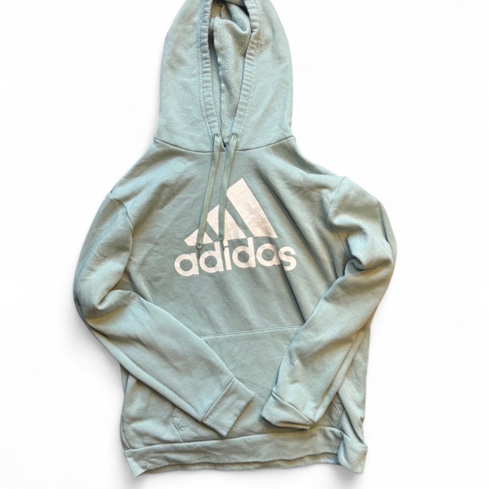 Adidas Golf Light Blue Pullover Hoodie